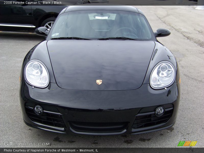 Black / Black 2008 Porsche Cayman S