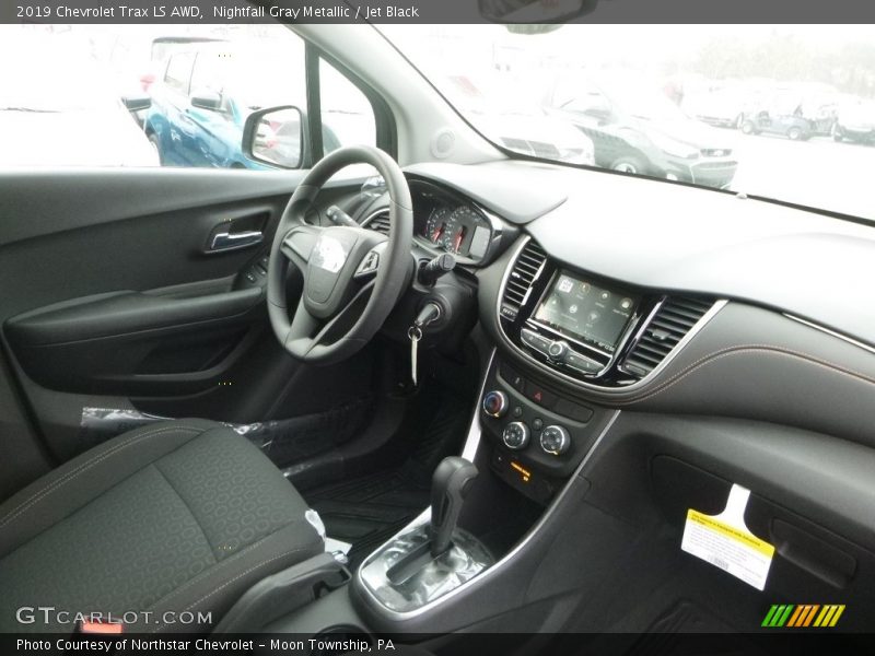 Nightfall Gray Metallic / Jet Black 2019 Chevrolet Trax LS AWD