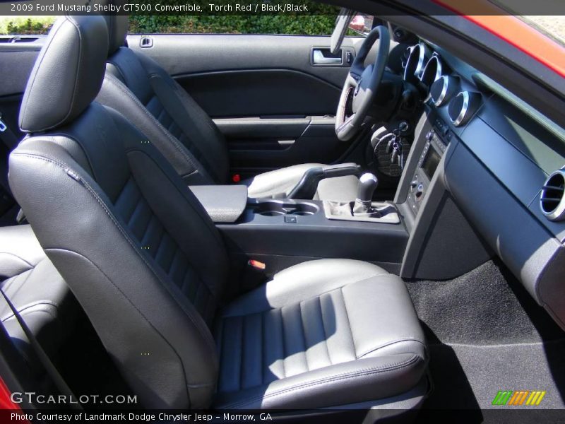  2009 Mustang Shelby GT500 Convertible Black/Black Interior