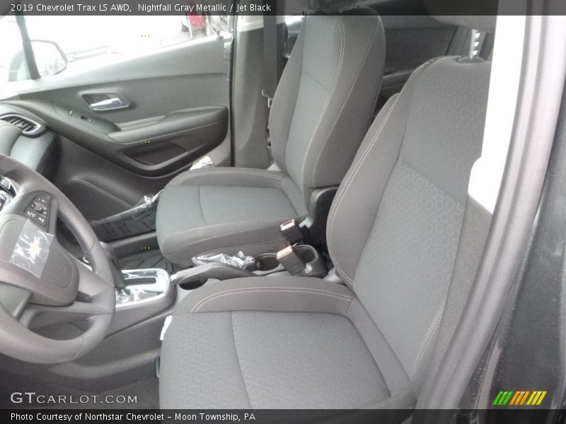 Nightfall Gray Metallic / Jet Black 2019 Chevrolet Trax LS AWD