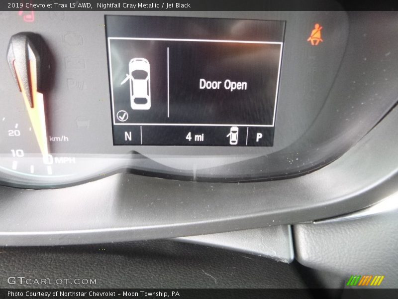 Nightfall Gray Metallic / Jet Black 2019 Chevrolet Trax LS AWD