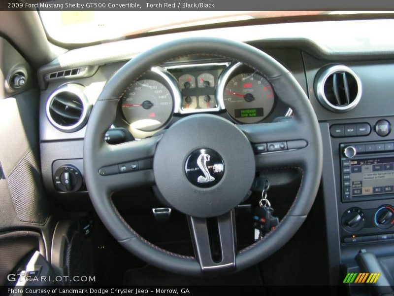  2009 Mustang Shelby GT500 Convertible Steering Wheel