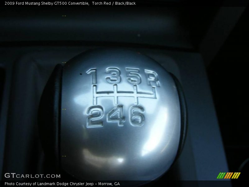  2009 Mustang Shelby GT500 Convertible 6 Speed Manual Shifter