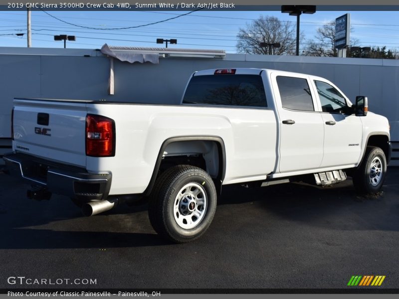 Summit White / Dark Ash/Jet Black 2019 GMC Sierra 3500HD Crew Cab 4WD