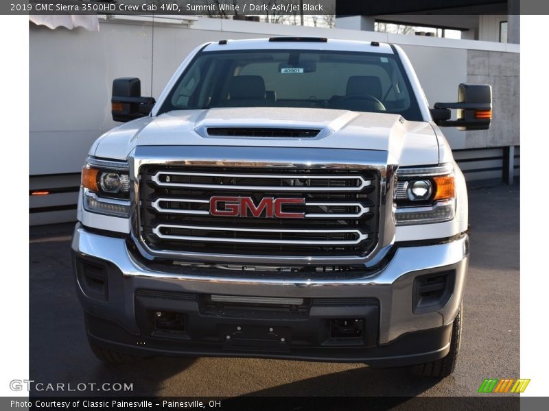 Summit White / Dark Ash/Jet Black 2019 GMC Sierra 3500HD Crew Cab 4WD