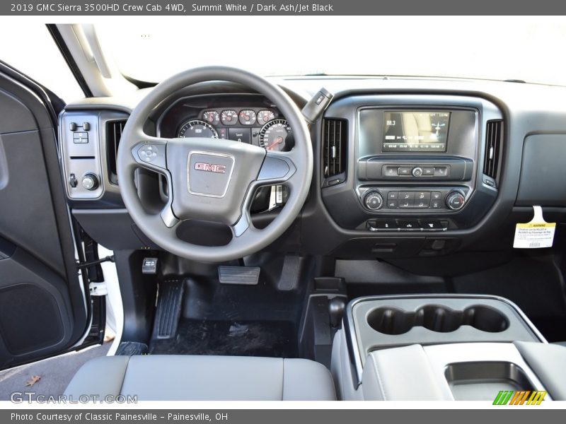 Dashboard of 2019 Sierra 3500HD Crew Cab 4WD