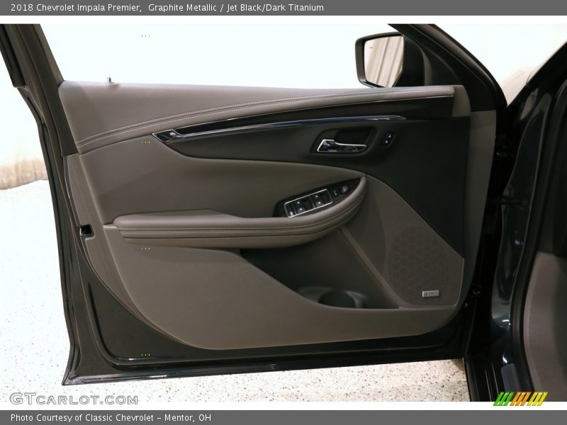 Graphite Metallic / Jet Black/Dark Titanium 2018 Chevrolet Impala Premier