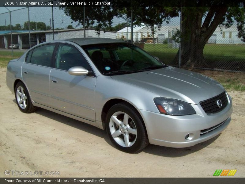 Sheer Silver Metallic / Charcoal 2006 Nissan Altima 3.5 SE