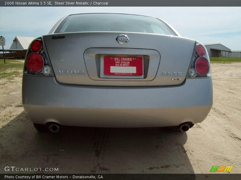 Sheer Silver Metallic / Charcoal 2006 Nissan Altima 3.5 SE