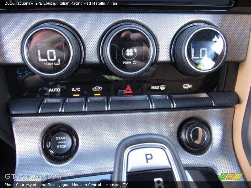 Italian Racing Red Metallic / Tan 2016 Jaguar F-TYPE Coupe