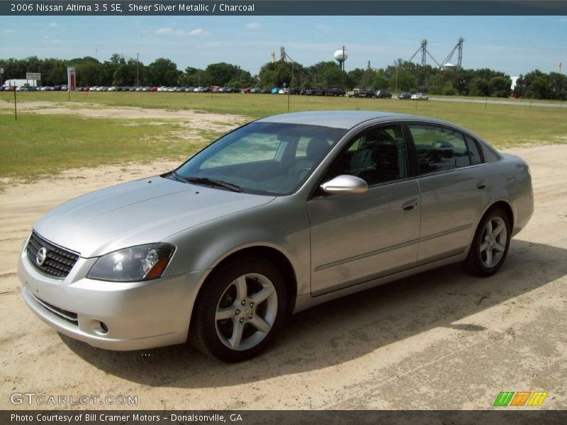 Sheer Silver Metallic / Charcoal 2006 Nissan Altima 3.5 SE