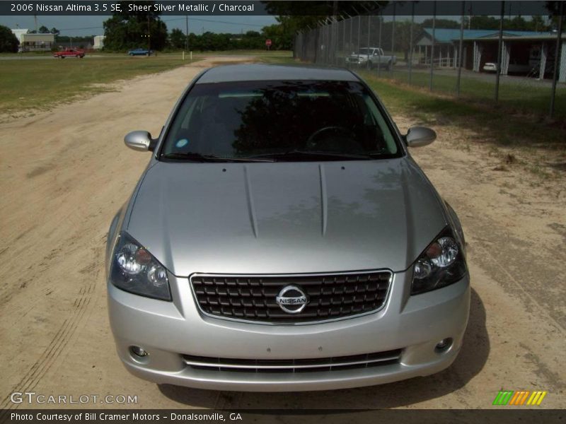 Sheer Silver Metallic / Charcoal 2006 Nissan Altima 3.5 SE