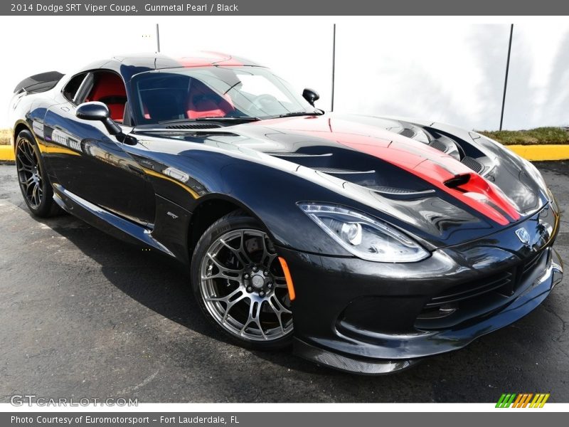 Gunmetal Pearl / Black 2014 Dodge SRT Viper Coupe