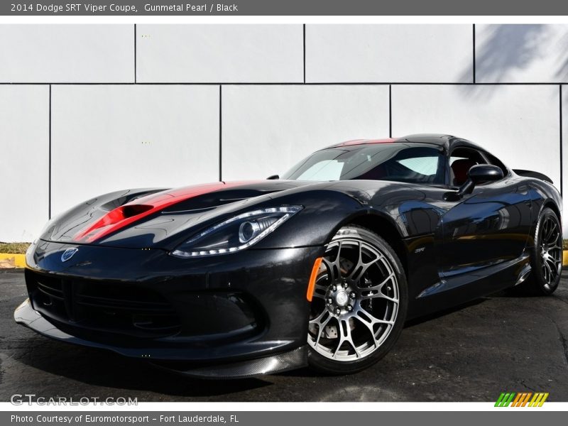 Gunmetal Pearl / Black 2014 Dodge SRT Viper Coupe