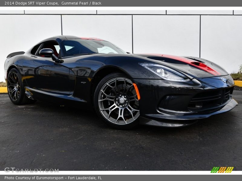 Gunmetal Pearl / Black 2014 Dodge SRT Viper Coupe