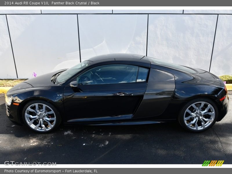  2014 R8 Coupe V10 Panther Black Crystal
