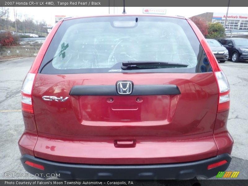 Tango Red Pearl / Black 2007 Honda CR-V LX 4WD