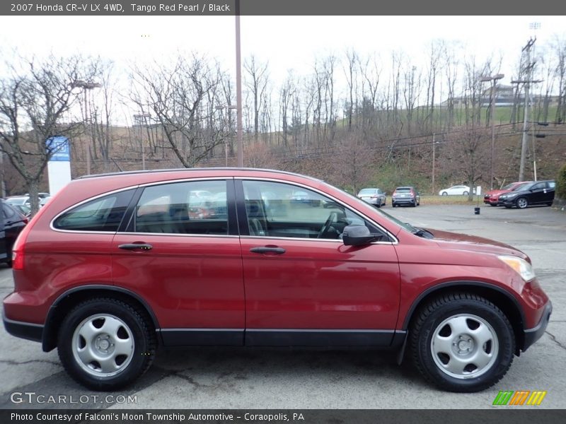 Tango Red Pearl / Black 2007 Honda CR-V LX 4WD
