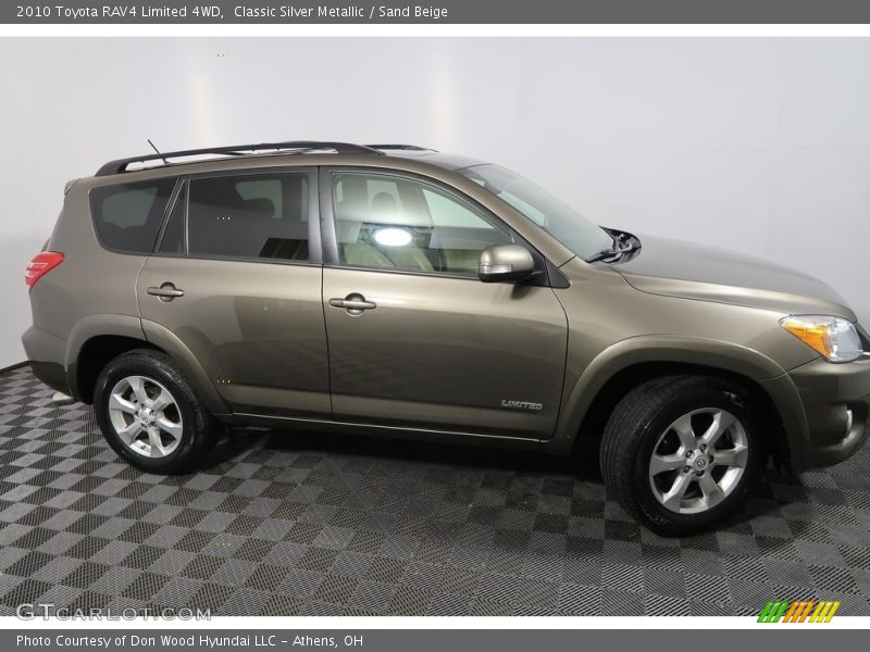Classic Silver Metallic / Sand Beige 2010 Toyota RAV4 Limited 4WD