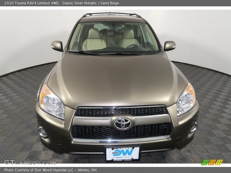 Classic Silver Metallic / Sand Beige 2010 Toyota RAV4 Limited 4WD