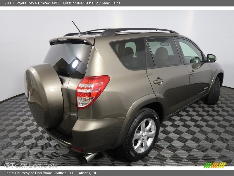 Classic Silver Metallic / Sand Beige 2010 Toyota RAV4 Limited 4WD