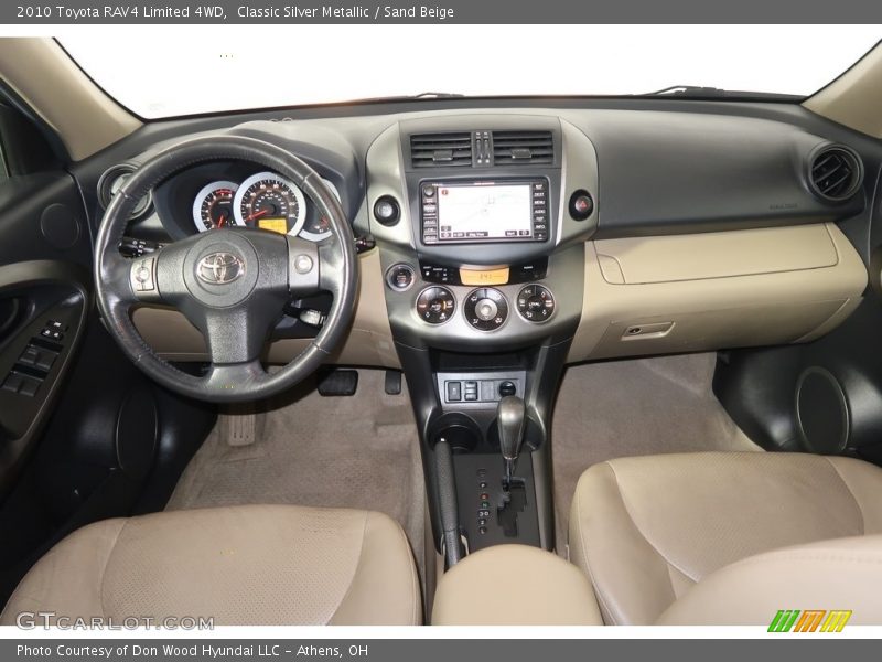 Classic Silver Metallic / Sand Beige 2010 Toyota RAV4 Limited 4WD