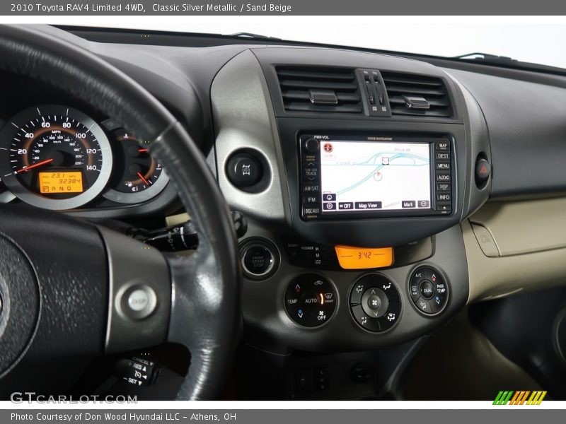 Classic Silver Metallic / Sand Beige 2010 Toyota RAV4 Limited 4WD