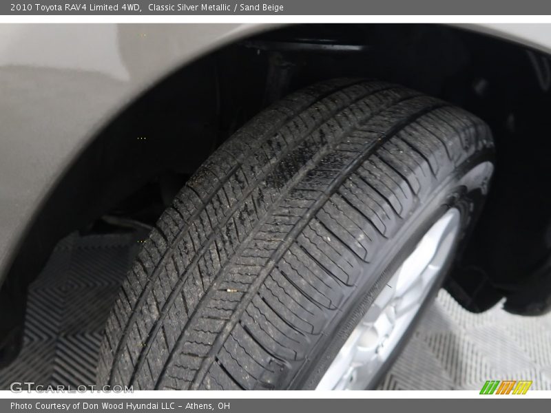 Classic Silver Metallic / Sand Beige 2010 Toyota RAV4 Limited 4WD