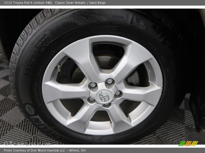 Classic Silver Metallic / Sand Beige 2010 Toyota RAV4 Limited 4WD