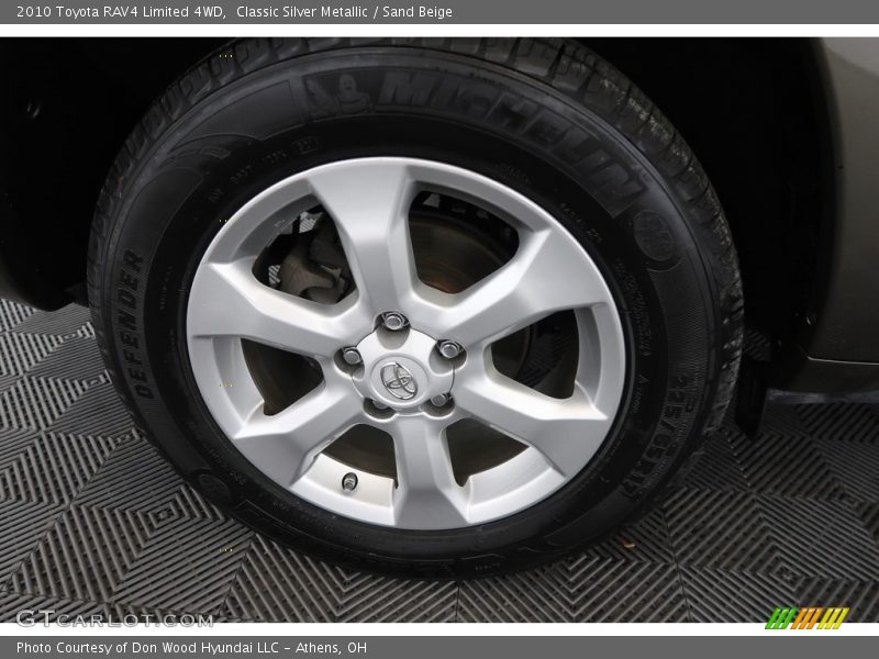 Classic Silver Metallic / Sand Beige 2010 Toyota RAV4 Limited 4WD
