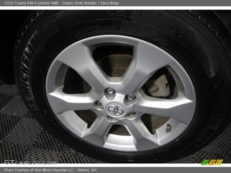 Classic Silver Metallic / Sand Beige 2010 Toyota RAV4 Limited 4WD