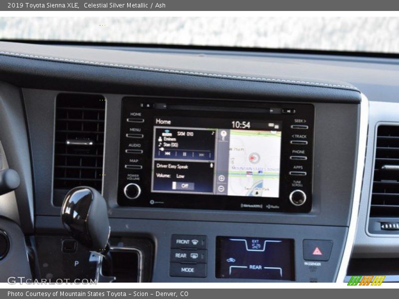 Celestial Silver Metallic / Ash 2019 Toyota Sienna XLE