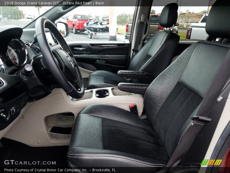 Octane Red Pearl / Black 2018 Dodge Grand Caravan SXT