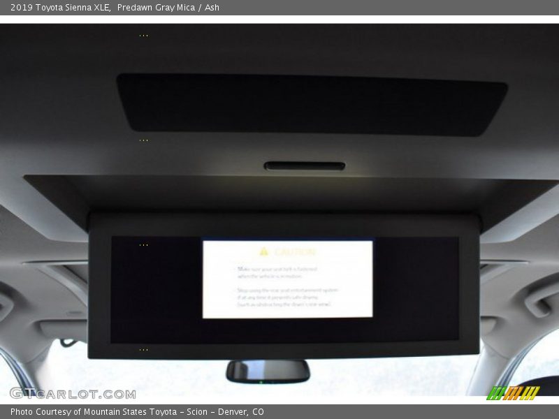 Predawn Gray Mica / Ash 2019 Toyota Sienna XLE