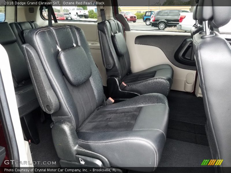 Octane Red Pearl / Black 2018 Dodge Grand Caravan SXT