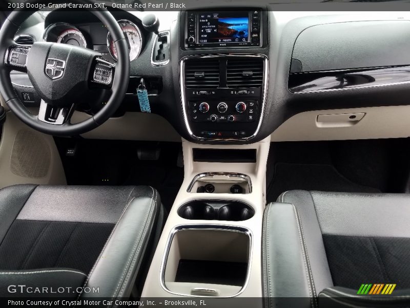 Octane Red Pearl / Black 2018 Dodge Grand Caravan SXT