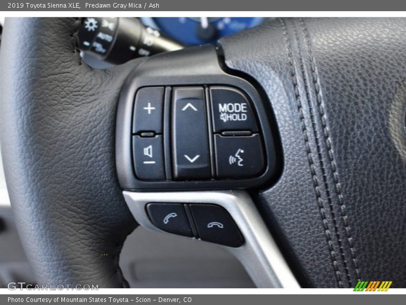 Predawn Gray Mica / Ash 2019 Toyota Sienna XLE