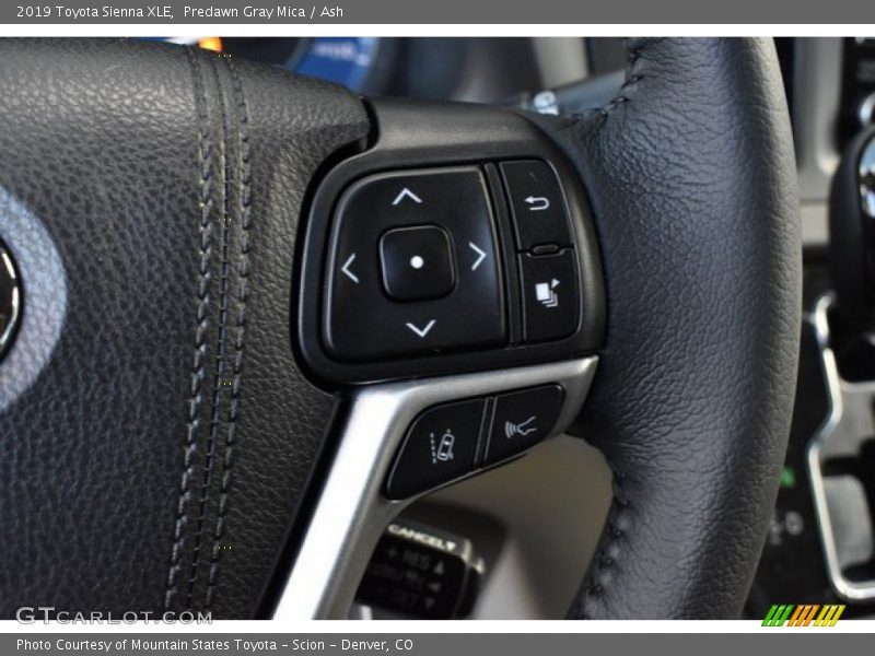 Predawn Gray Mica / Ash 2019 Toyota Sienna XLE