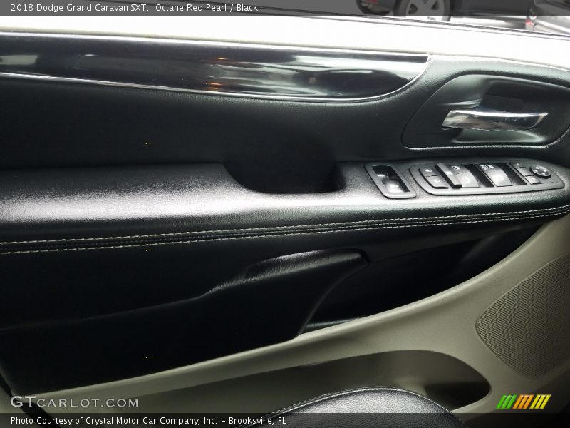 Octane Red Pearl / Black 2018 Dodge Grand Caravan SXT
