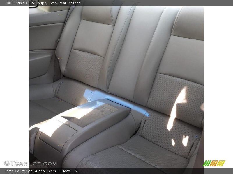 Ivory Pearl / Stone 2005 Infiniti G 35 Coupe