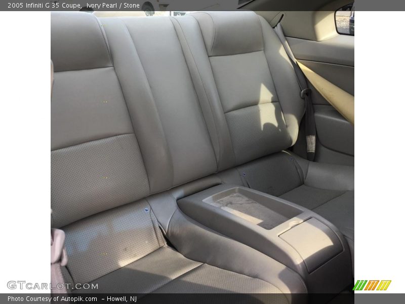 Ivory Pearl / Stone 2005 Infiniti G 35 Coupe