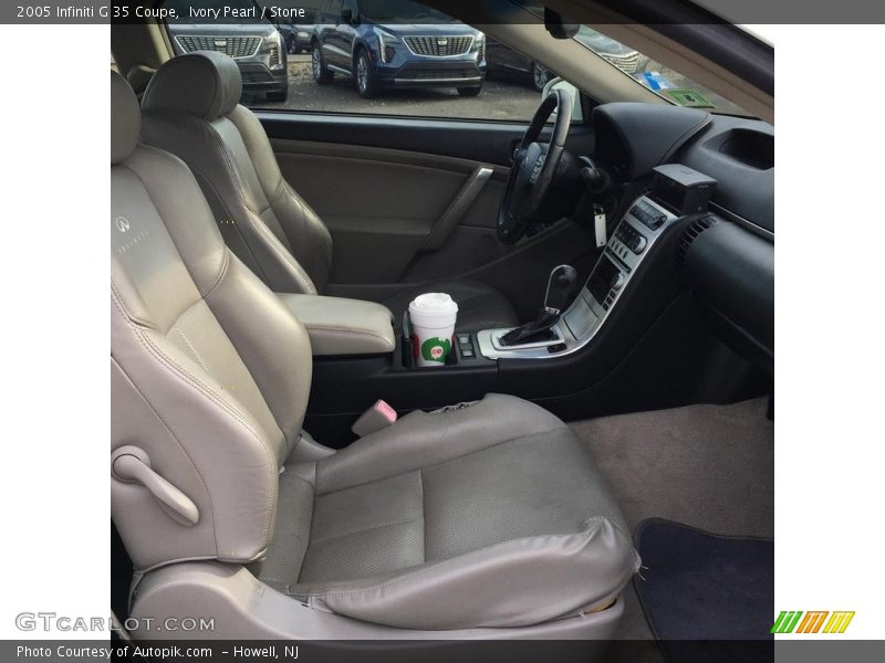 Ivory Pearl / Stone 2005 Infiniti G 35 Coupe