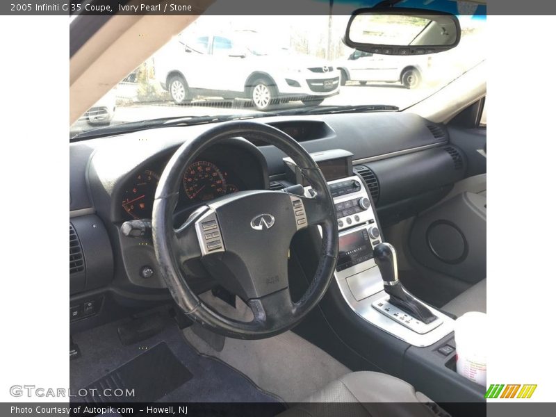 Ivory Pearl / Stone 2005 Infiniti G 35 Coupe