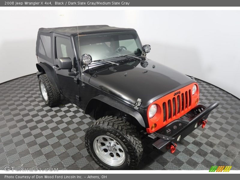Black / Dark Slate Gray/Medium Slate Gray 2008 Jeep Wrangler X 4x4
