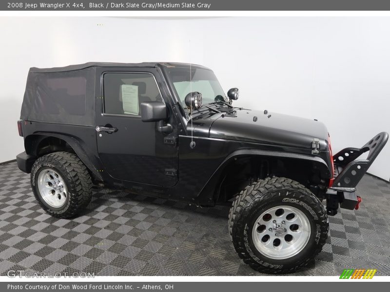 Black / Dark Slate Gray/Medium Slate Gray 2008 Jeep Wrangler X 4x4
