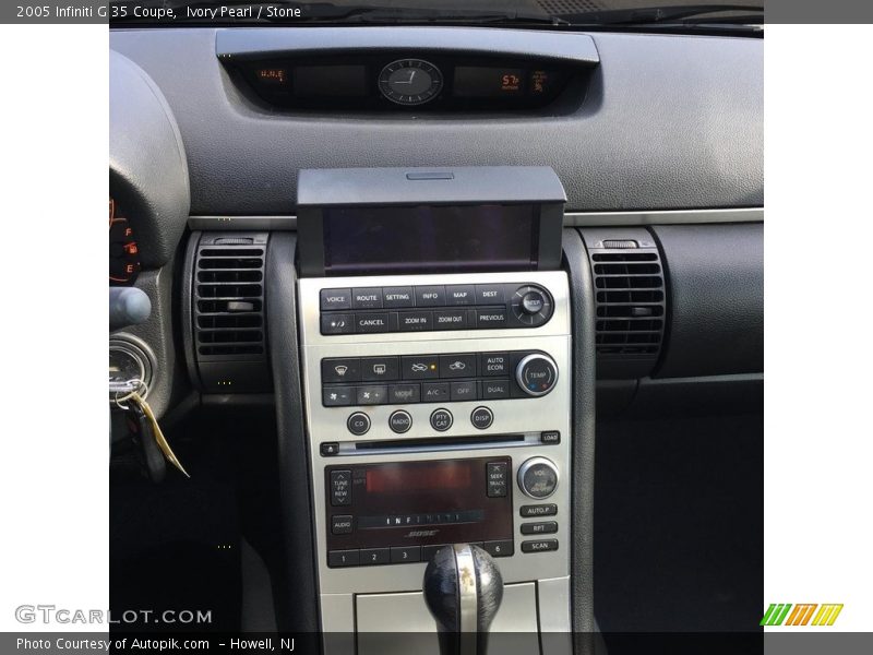 Ivory Pearl / Stone 2005 Infiniti G 35 Coupe