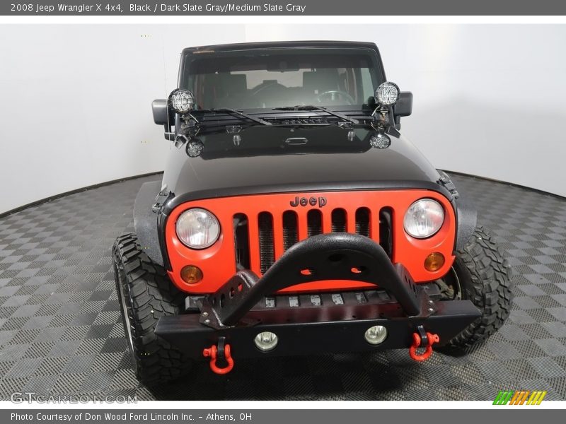 Black / Dark Slate Gray/Medium Slate Gray 2008 Jeep Wrangler X 4x4