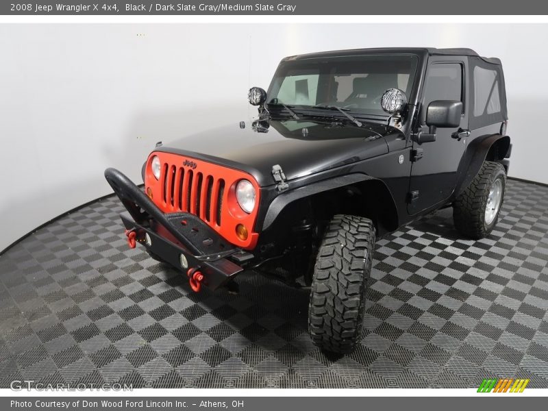 Black / Dark Slate Gray/Medium Slate Gray 2008 Jeep Wrangler X 4x4