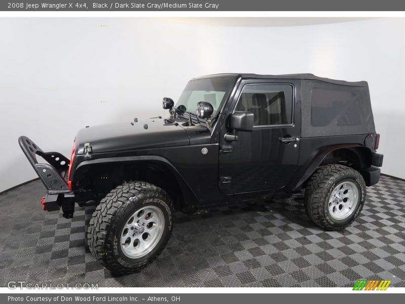 Black / Dark Slate Gray/Medium Slate Gray 2008 Jeep Wrangler X 4x4