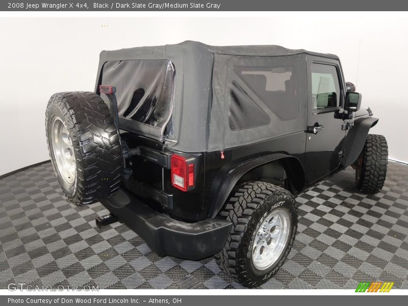 Black / Dark Slate Gray/Medium Slate Gray 2008 Jeep Wrangler X 4x4